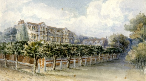 Old Mansion, Old Brompton Road c. 1837-40
