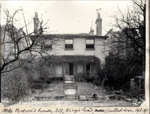 Madame Venturi's House 318 Kings Road pulled down April 1911CM1606